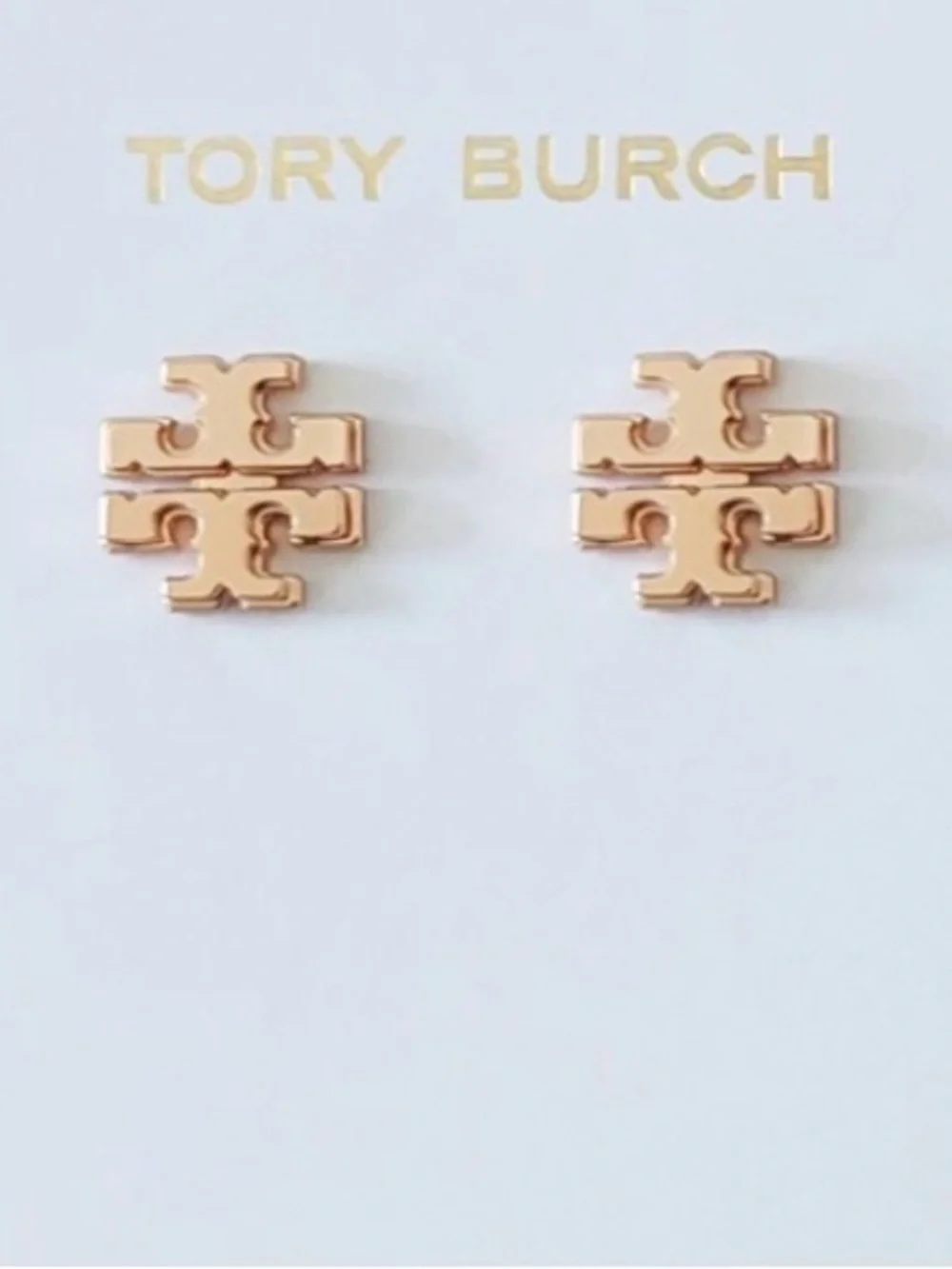Tory Burch Logo Earrings